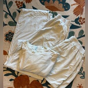 Skims - Boyfriend Loungewear Set - Tee, Shorts and Pants, size S